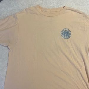 Peach rip curl r shirt